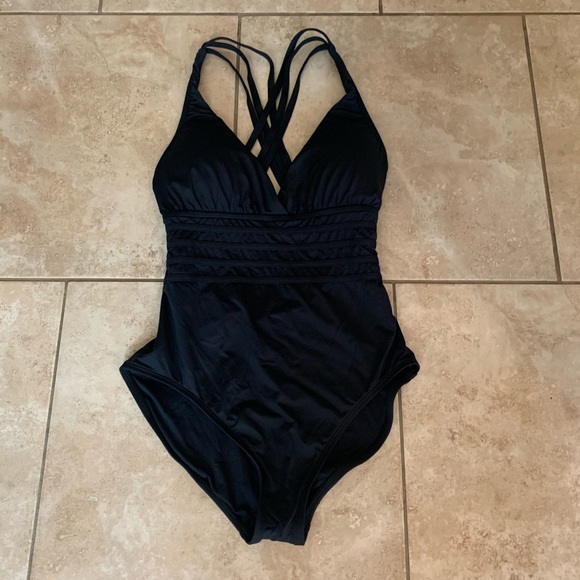 La Blanca Goddess Swimsuit Size 12 - Picture 6 of 10